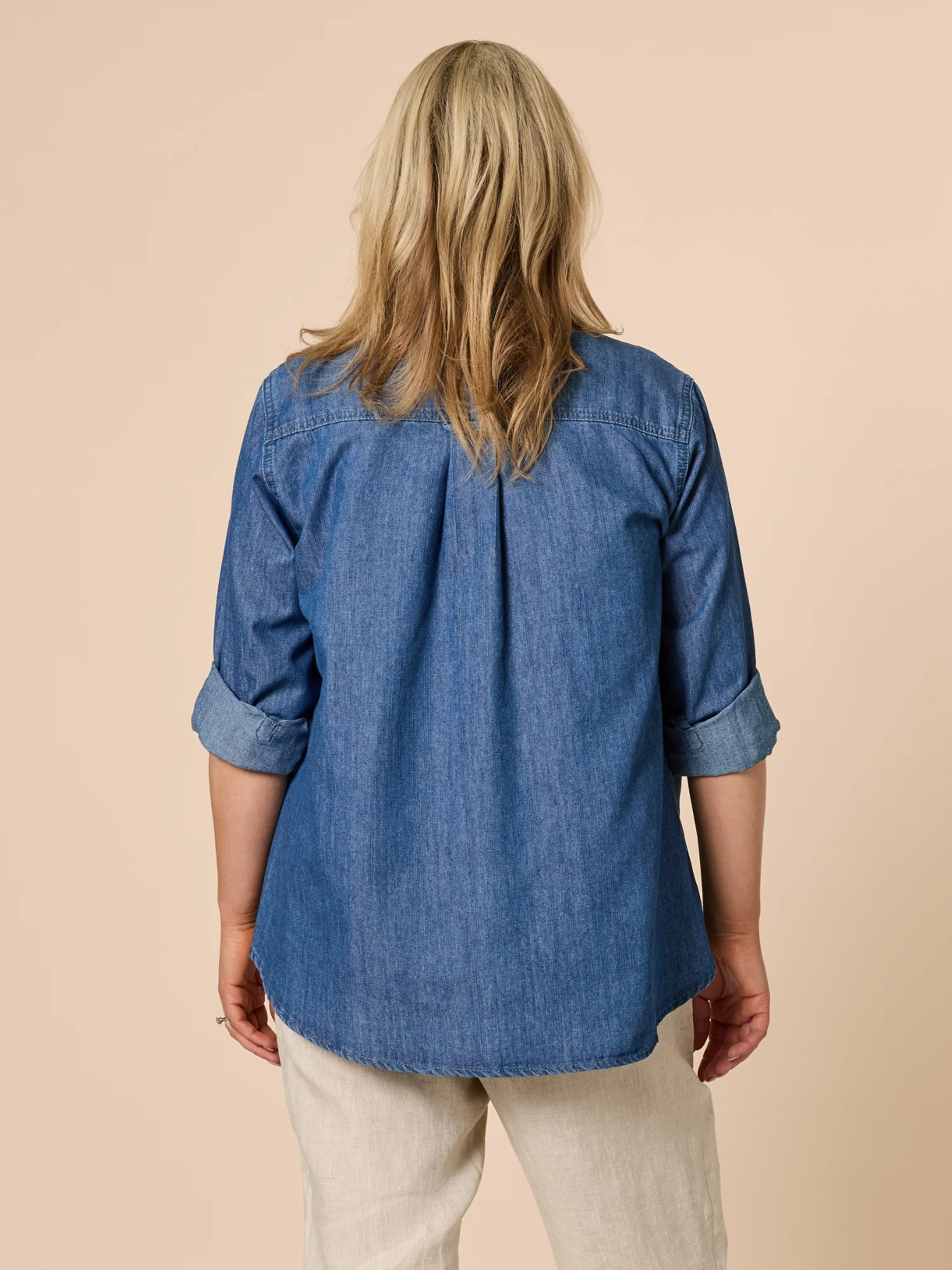 Sophie Soft Denim Shirt - Denim