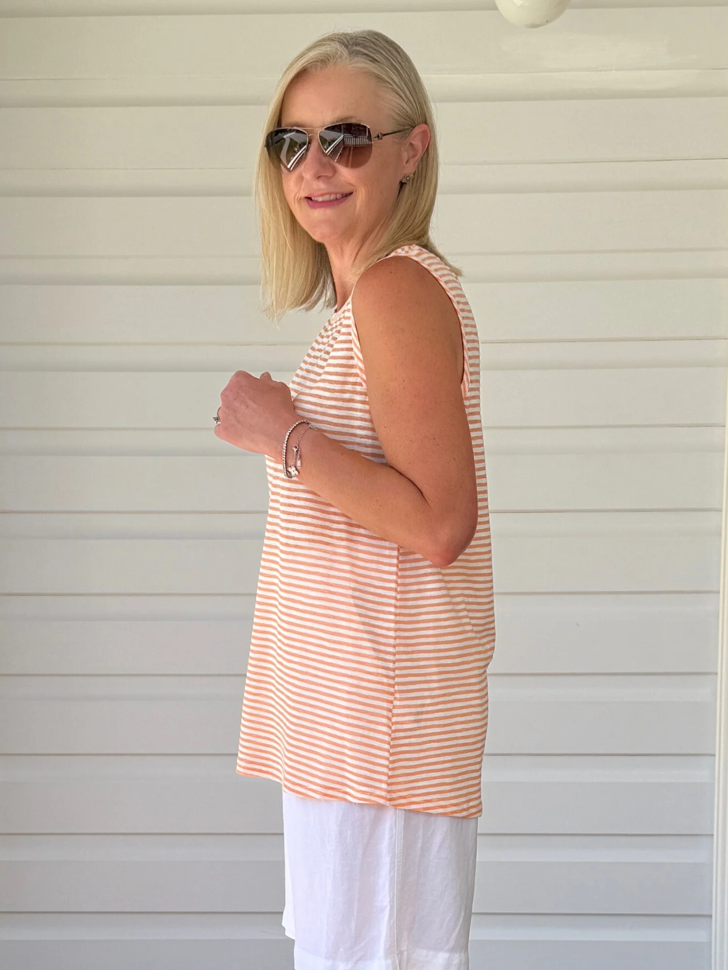 Stripe Cami - Mango