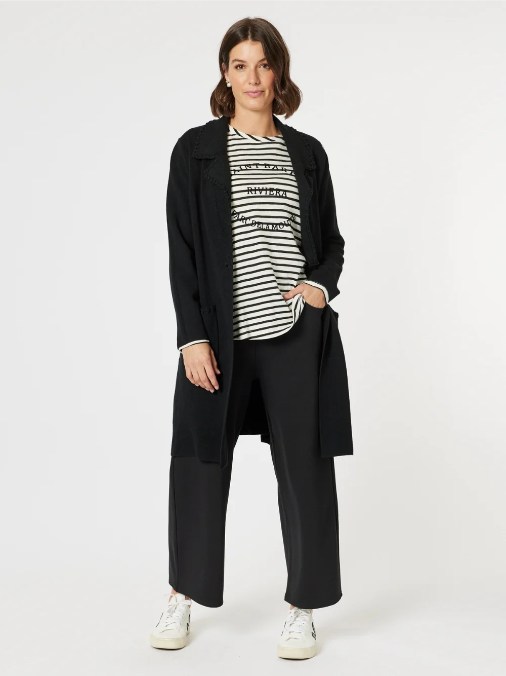 Cosy Coatigan - Black