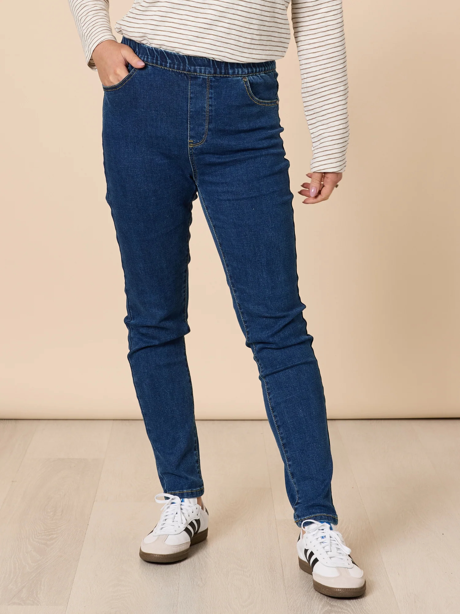 Chicago Slim Leg Jean - Dark Denim