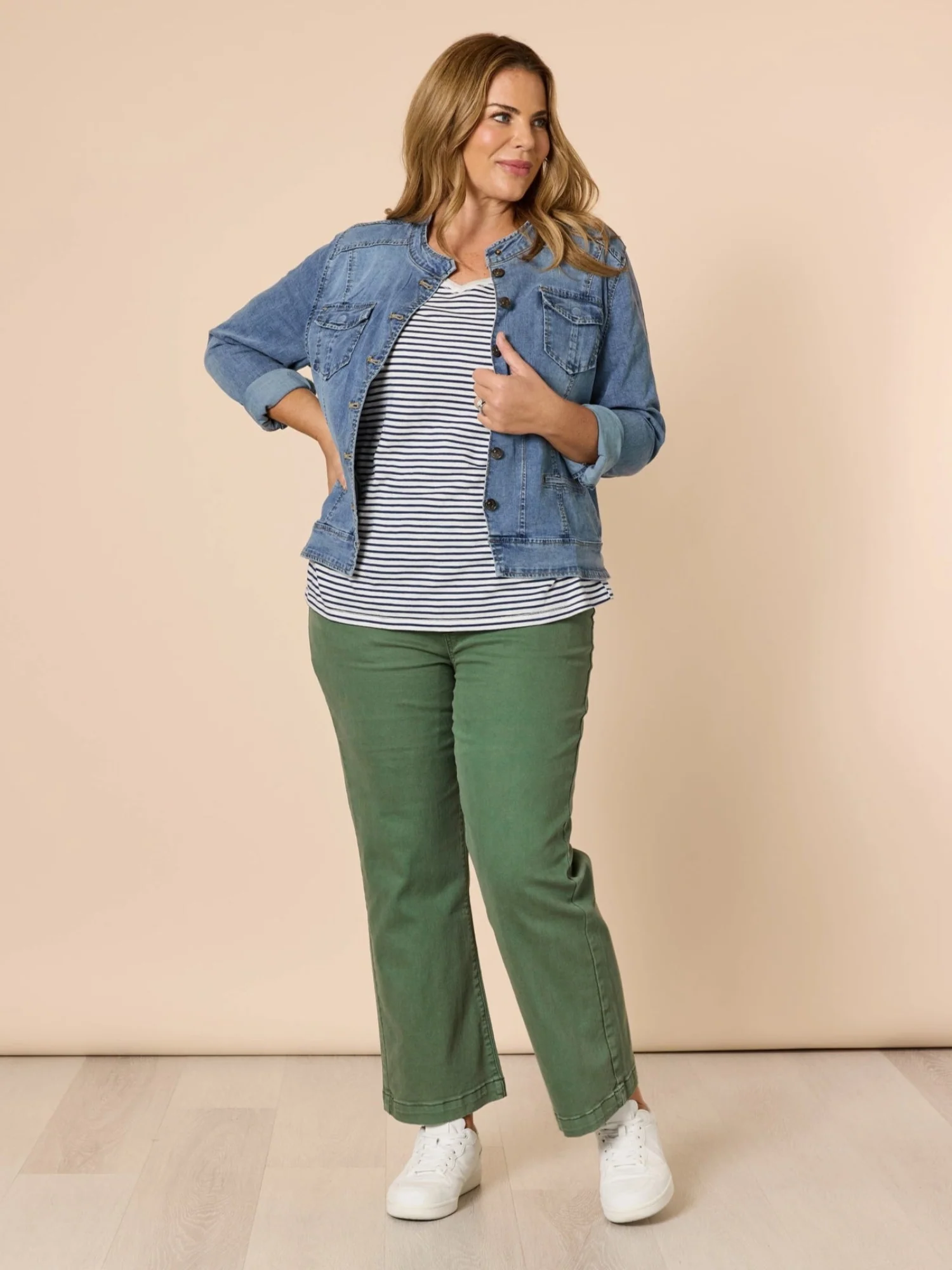 Maggie Denim Jacket - Denim