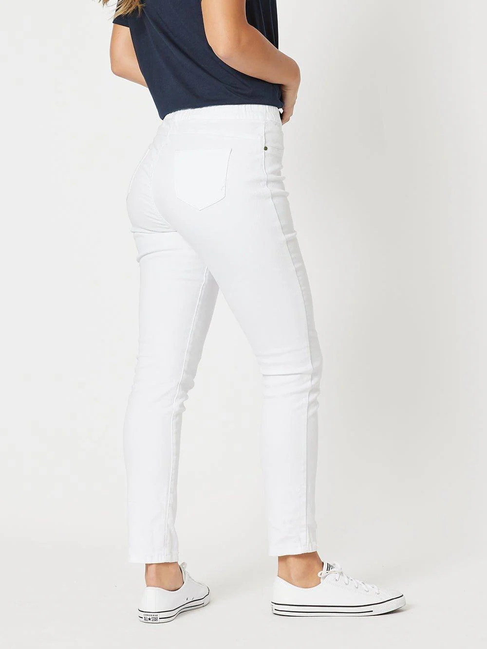 New Yorker Stretch Jean - White