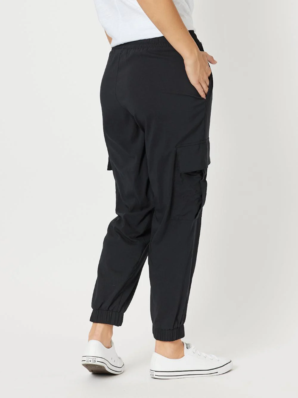 Parachute Cargo Pant - Black
