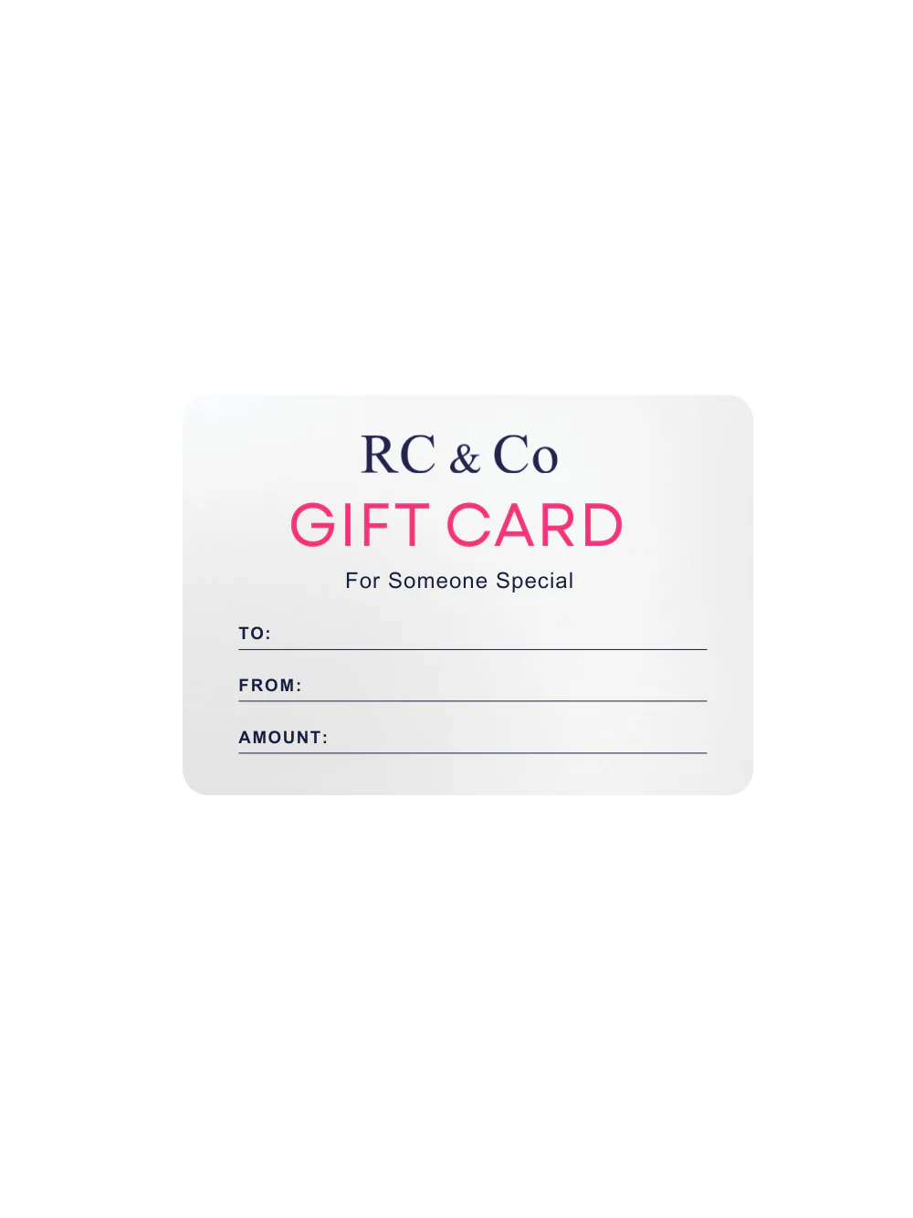 Online Gift Card