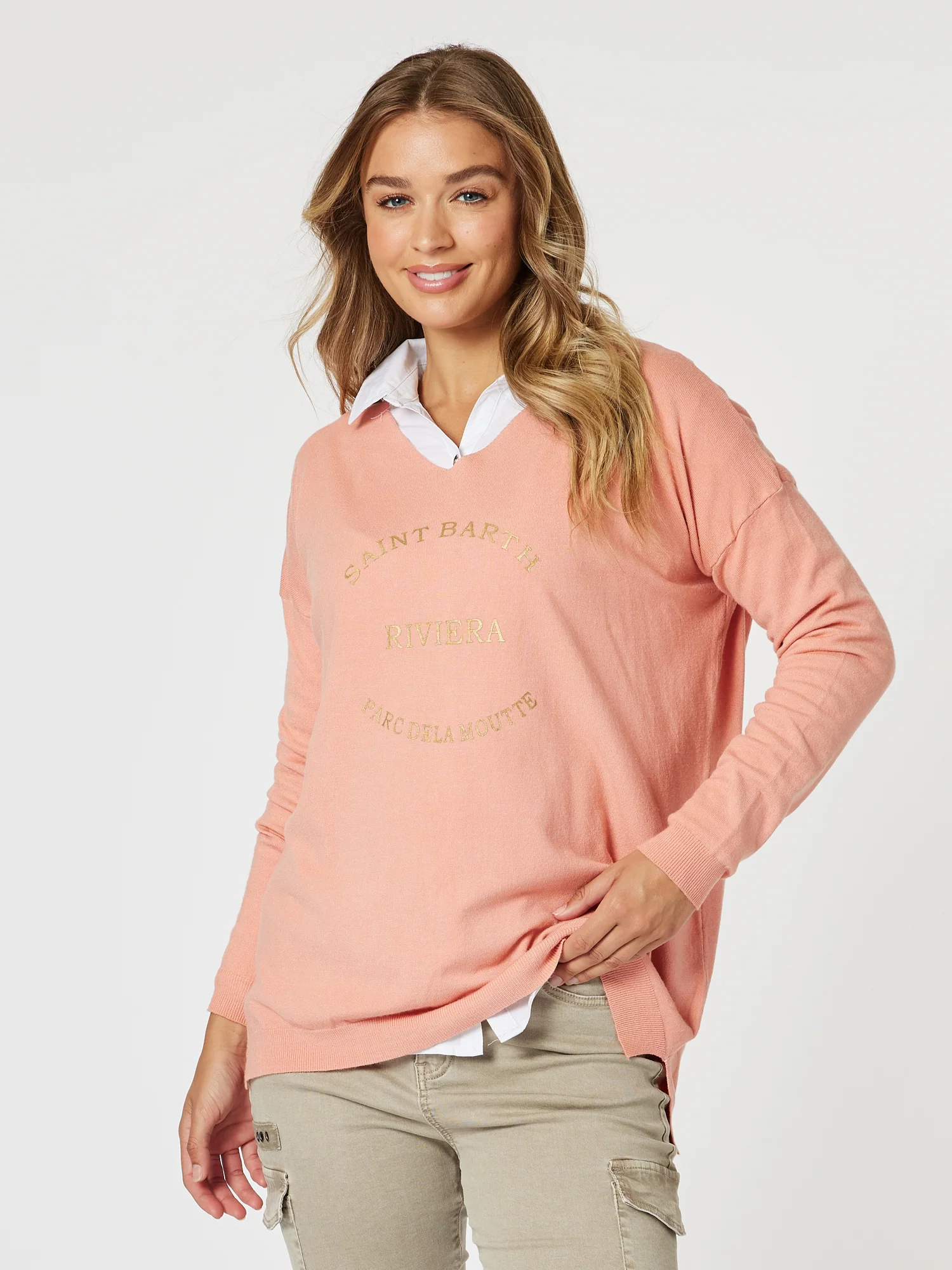 Saint Barth Knit - Coral