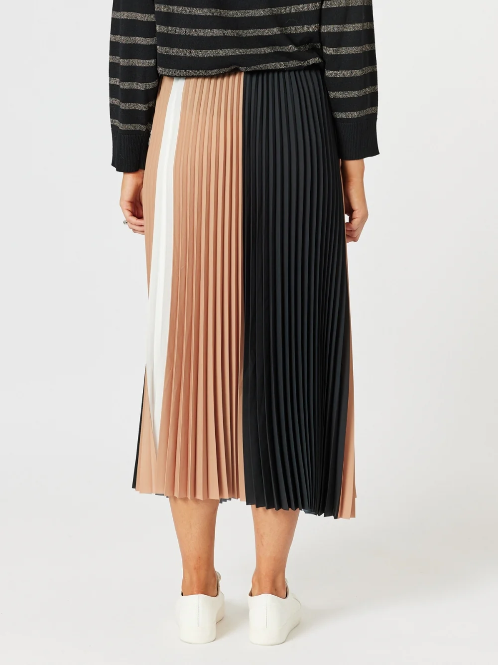 Symphony Pleat Skirt - Black