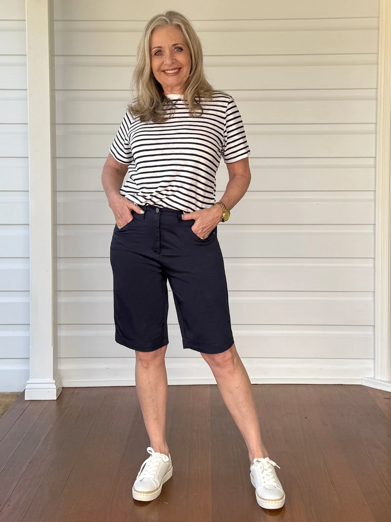 Classic Stripe T-shirt - Navy