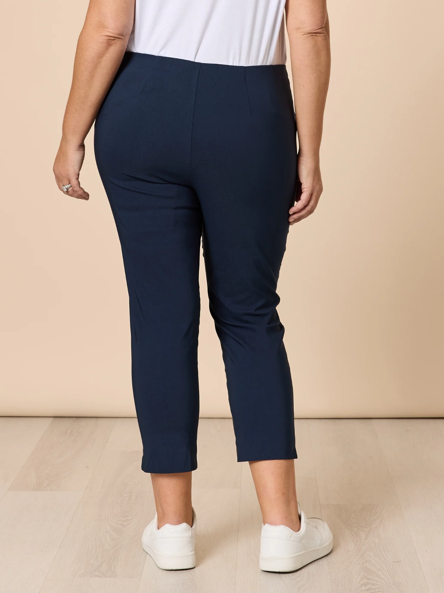 Zara Stretch Pant - Navy