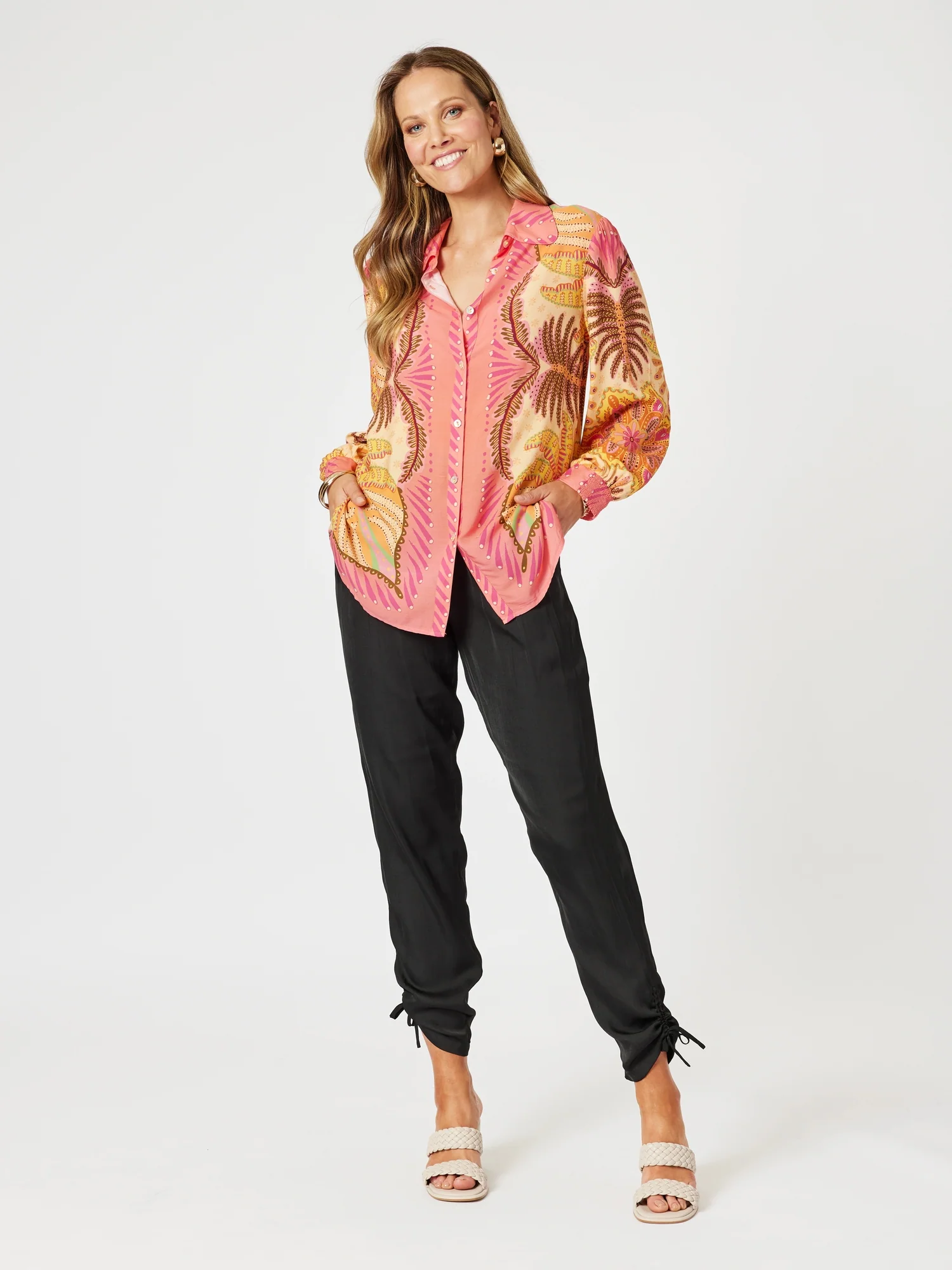 Bellagio Floral Print Shirt - Multi