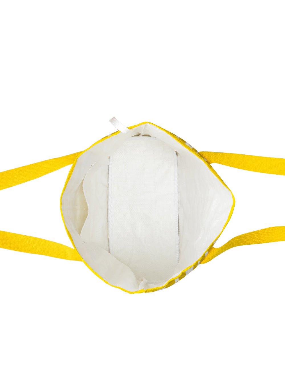 Sabbia Beach Bag Small - Yellow Stripe