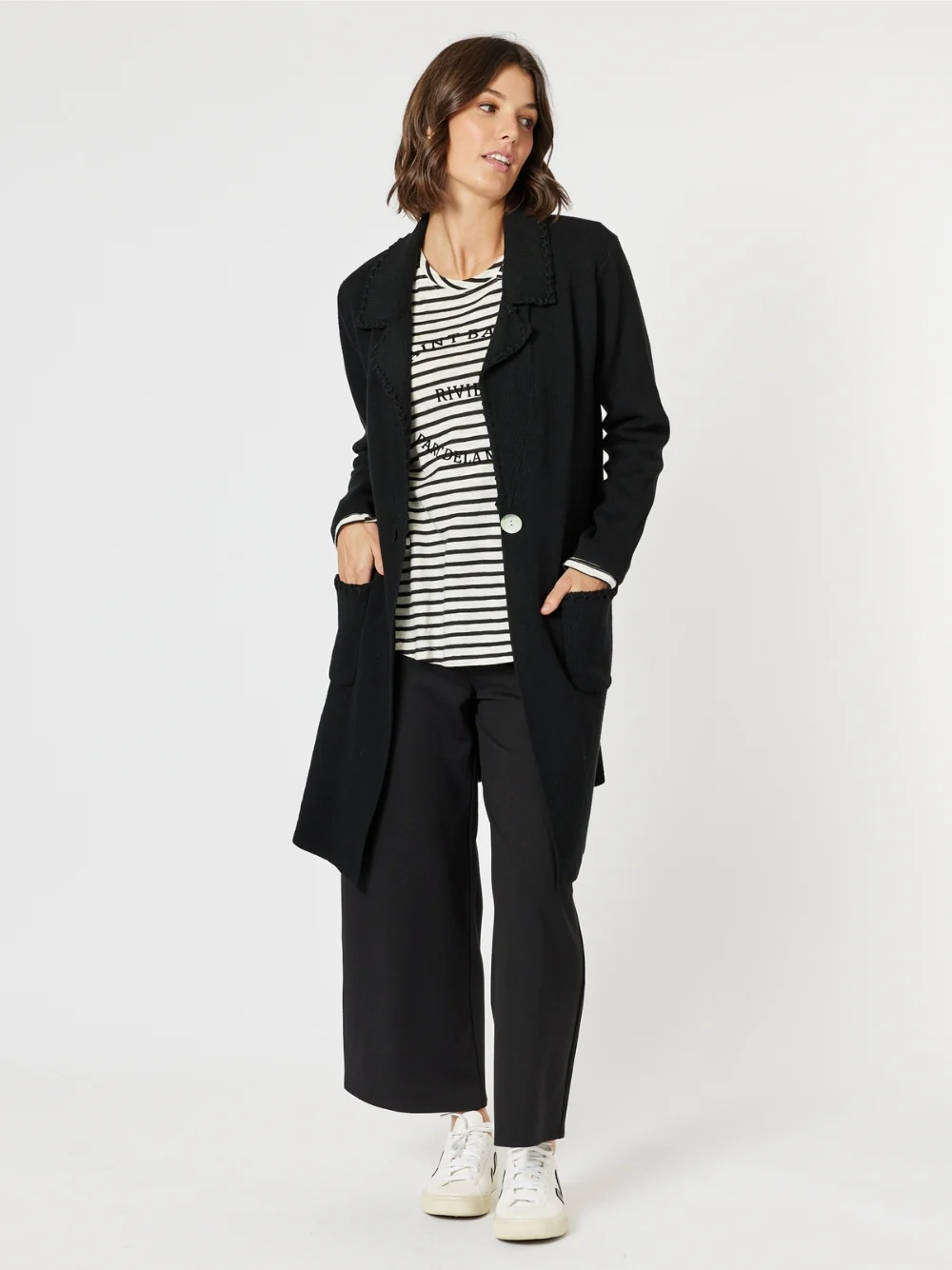 Cosy Coatigan - Black