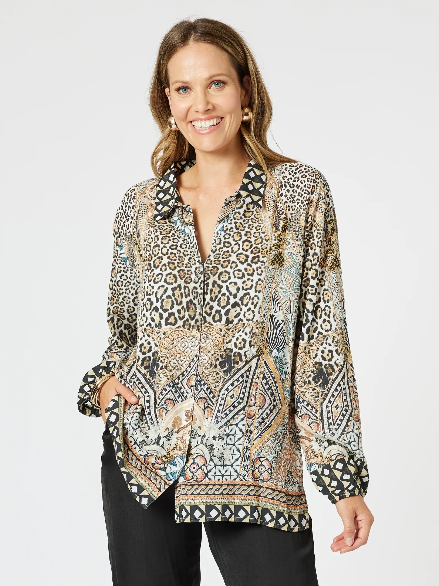 Emerson Animal Print Shirt - Animal
