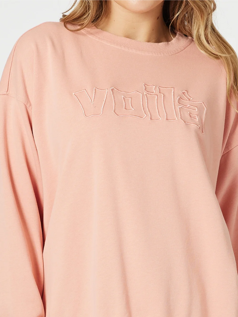 Voila Sweatshirt - Coral