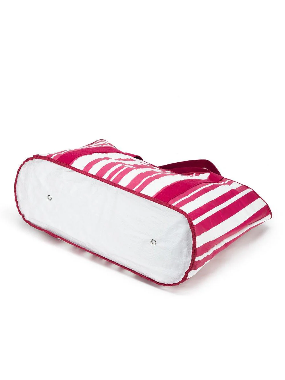 Sabbia Beach Bag Small - Pink Stripe