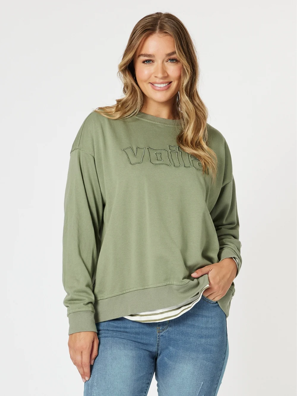 Voila Sweatshirt - Khaki