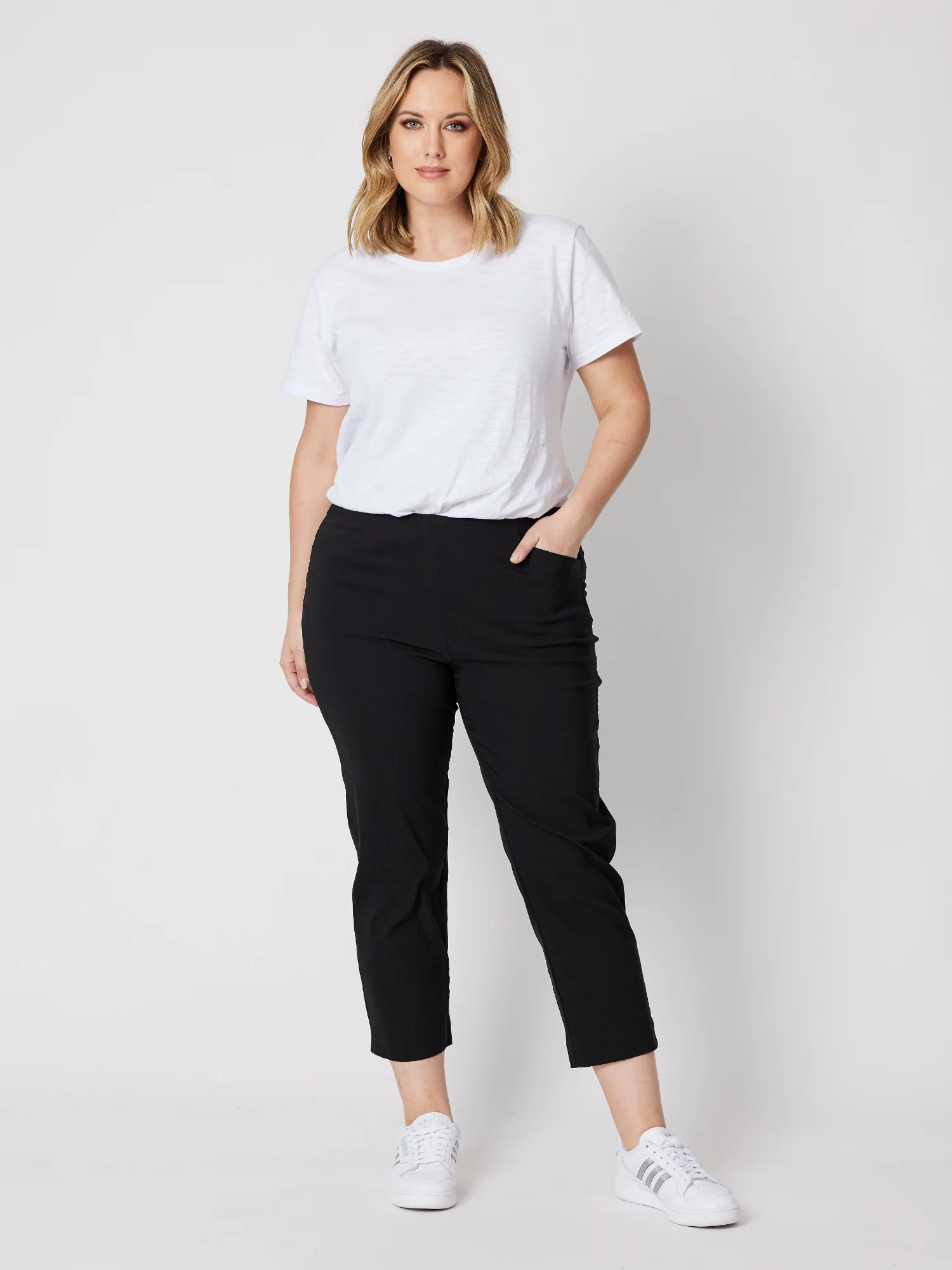 Zara Stretch Pant - Black
