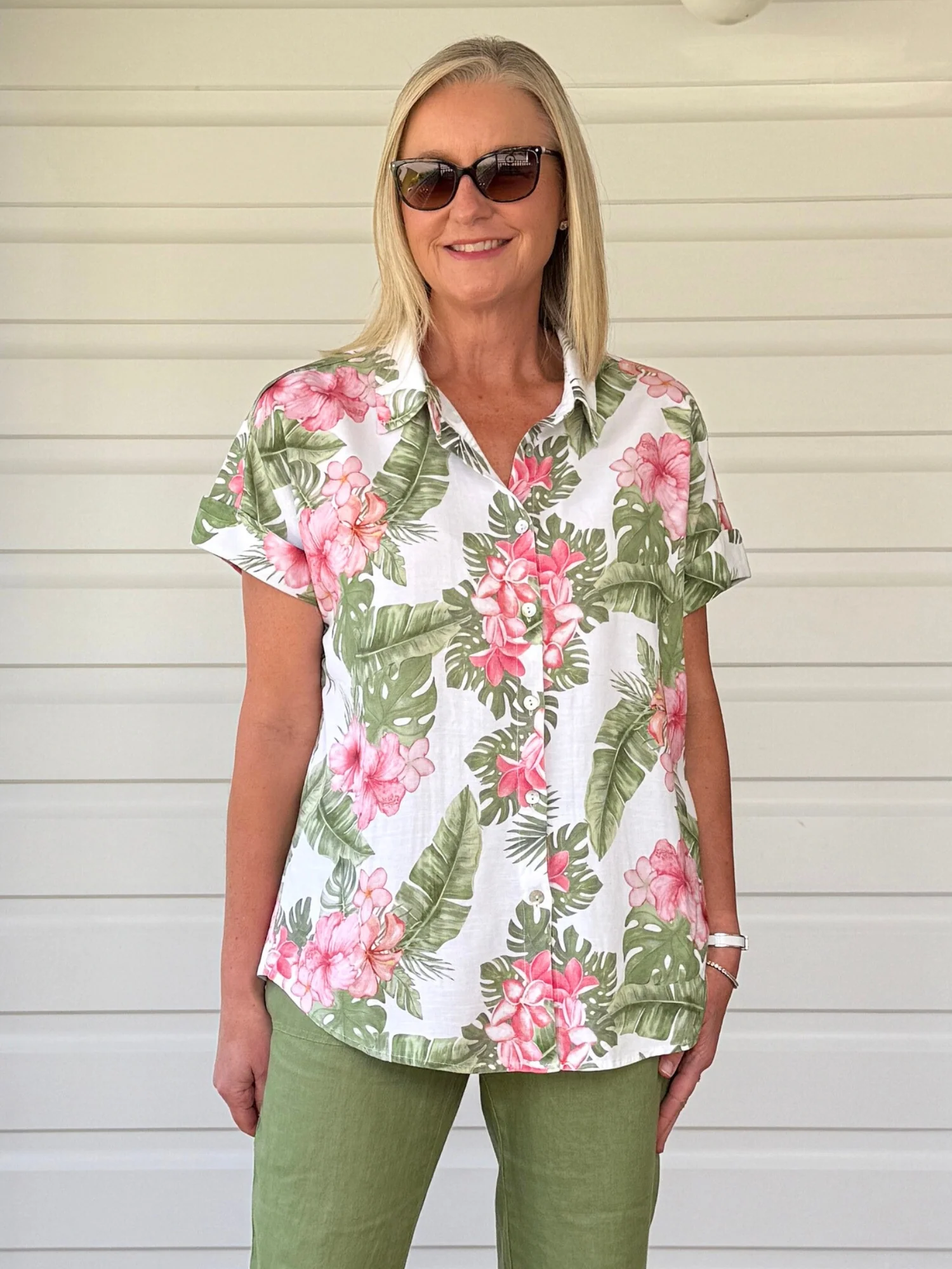 Caledonia Floral Print Shirt - Multi