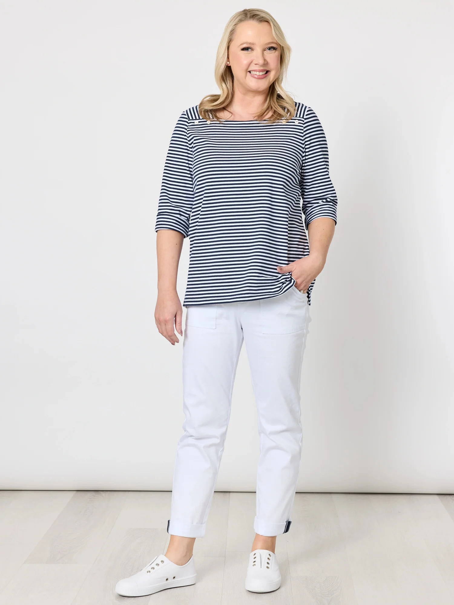 New Isabella Pant - White