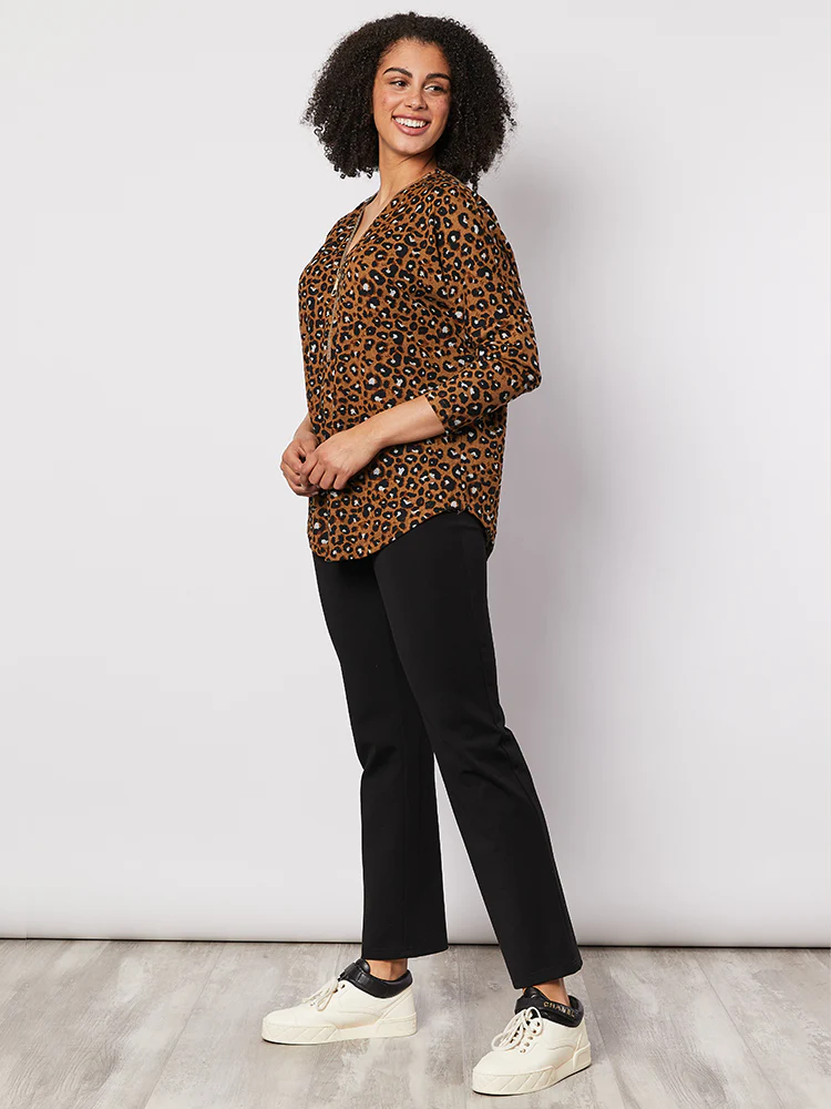 Trouser Leg Pant - Black