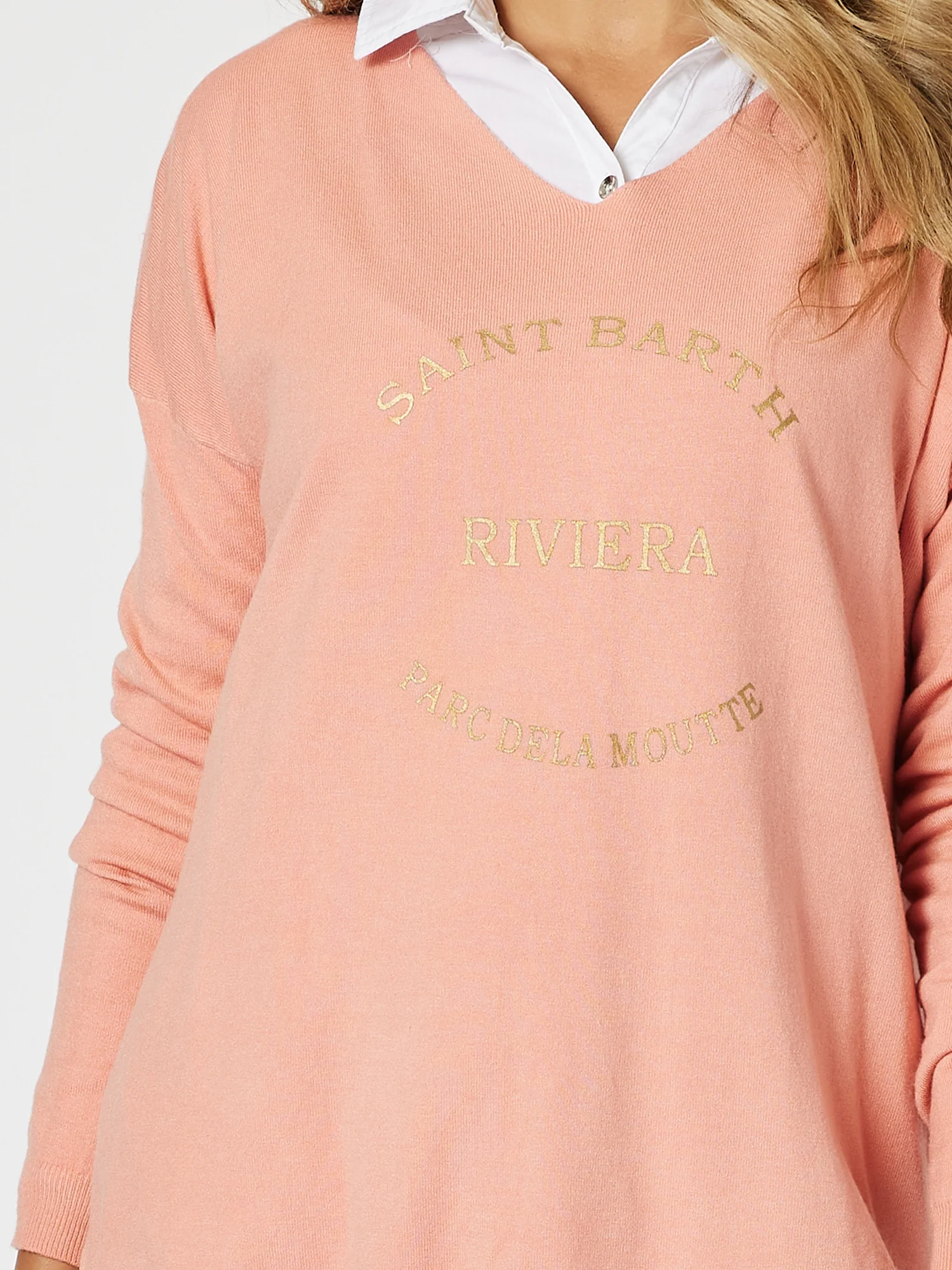 Saint Barth Knit - Coral