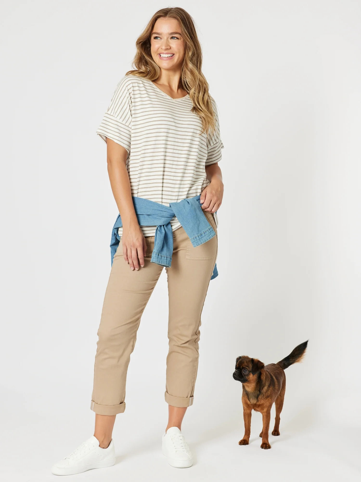 New Isabella Pant - Nutmeg