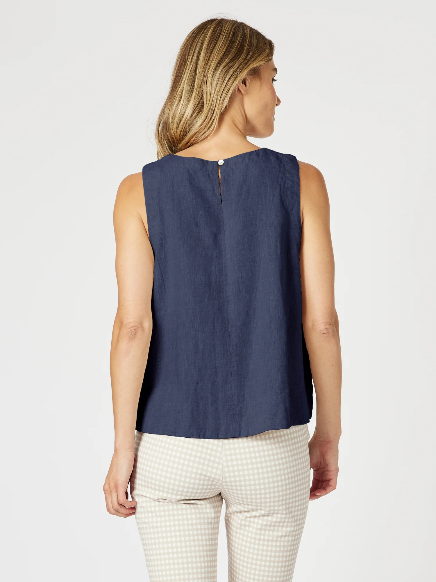 Miley Lino Cami - Navy