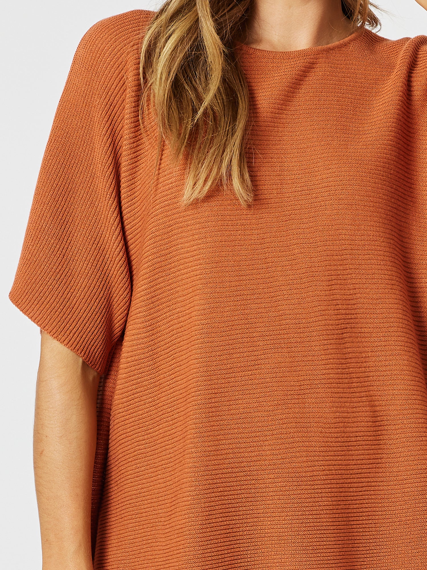 Relax Rib Knit - Spice