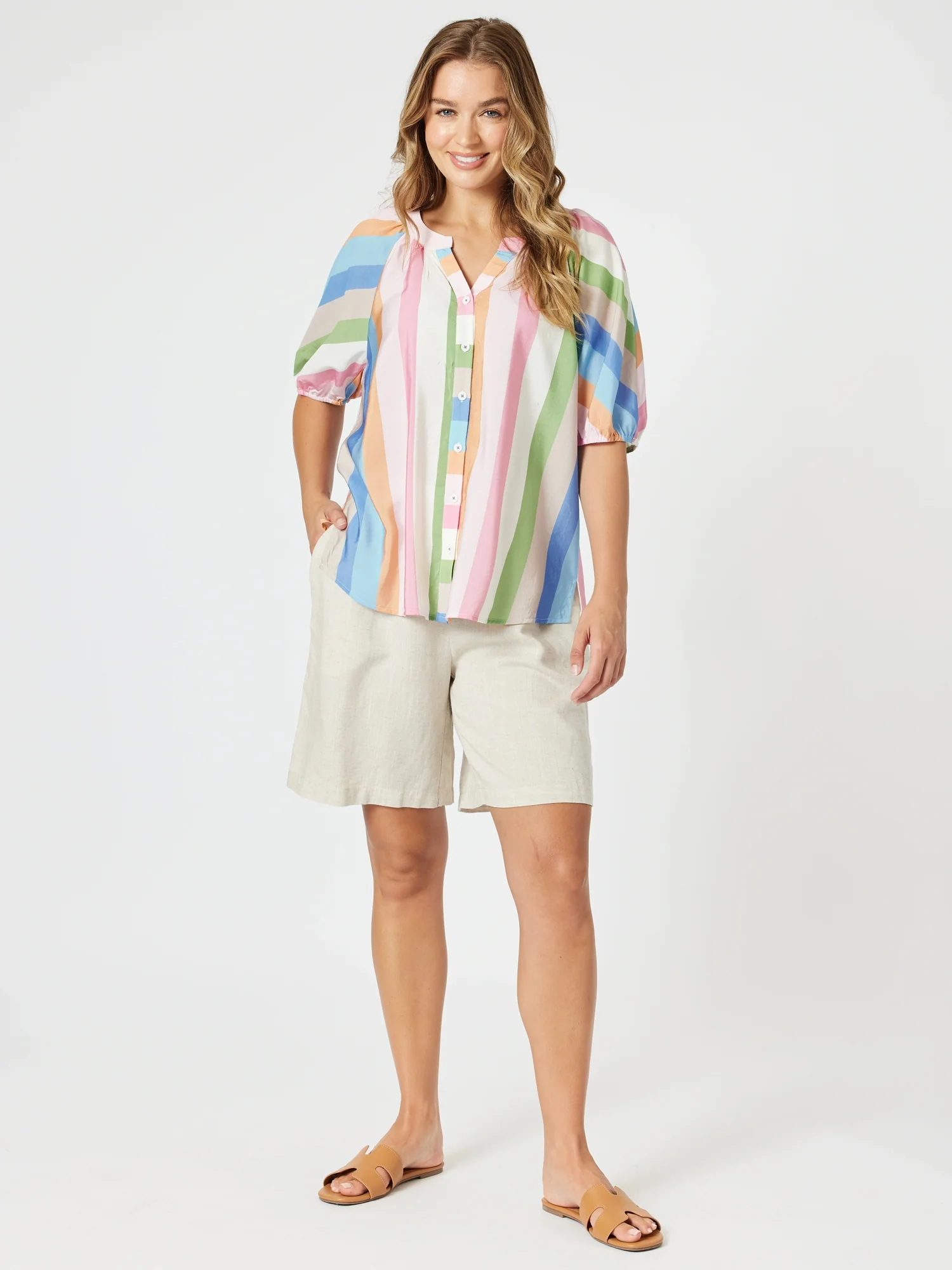 The Lino Short - Natural