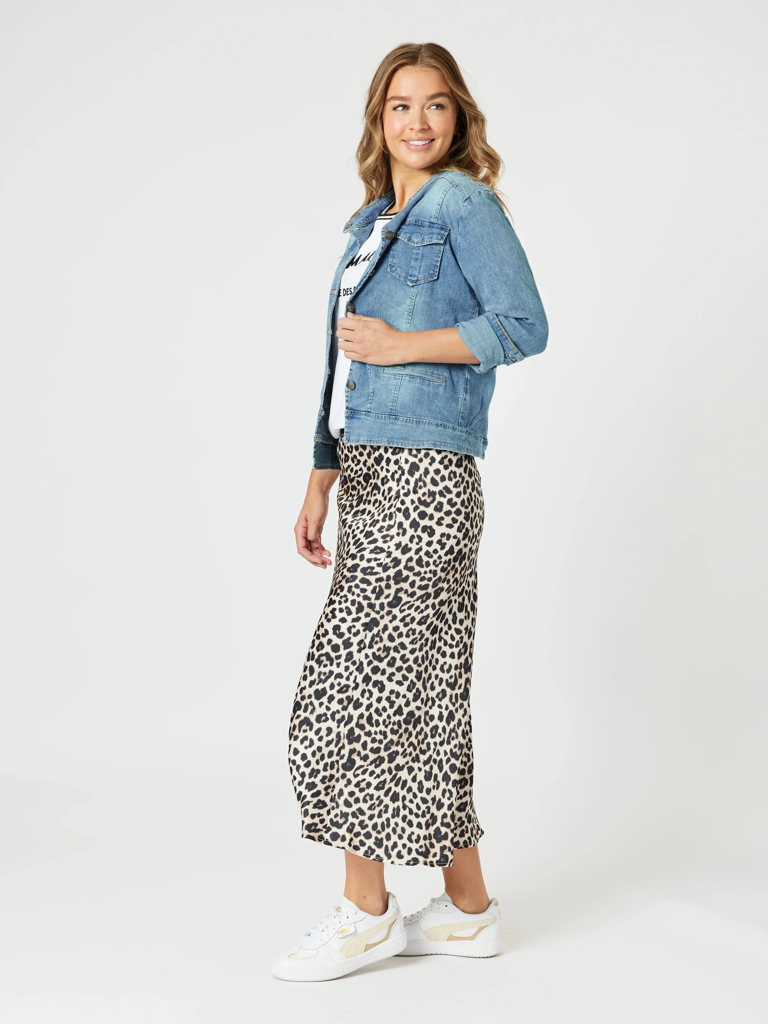 Maggie Denim Jacket - Denim