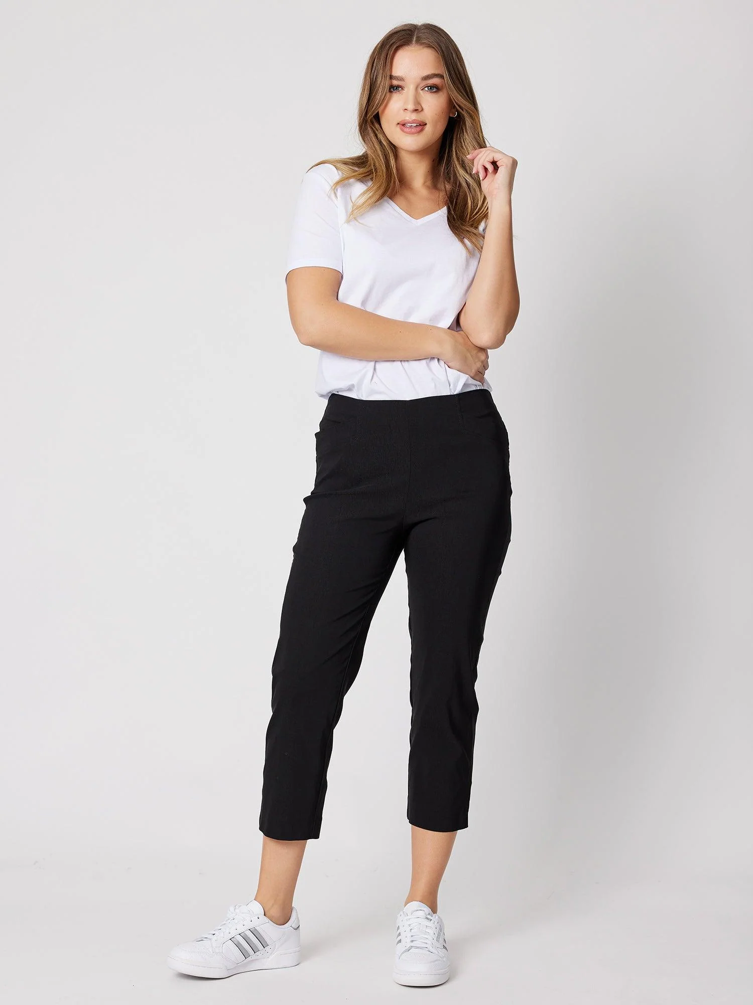Zara Stretch Pant - Black