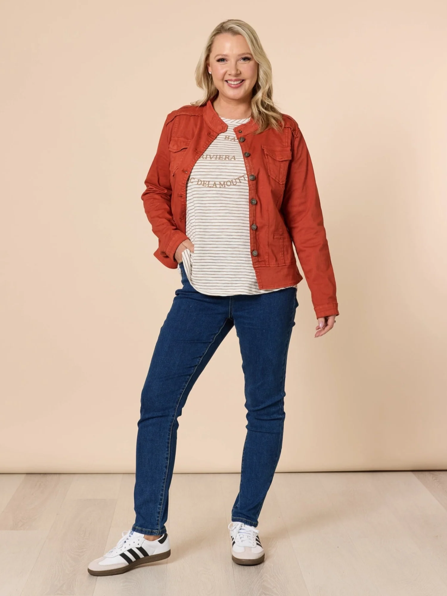 Chicago Slim Leg Jean - Dark Denim