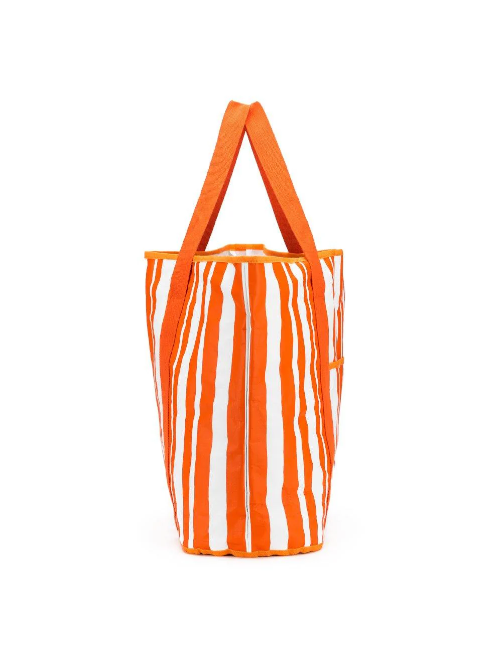 Sabbia Beach Bag Large - Orange Stripe