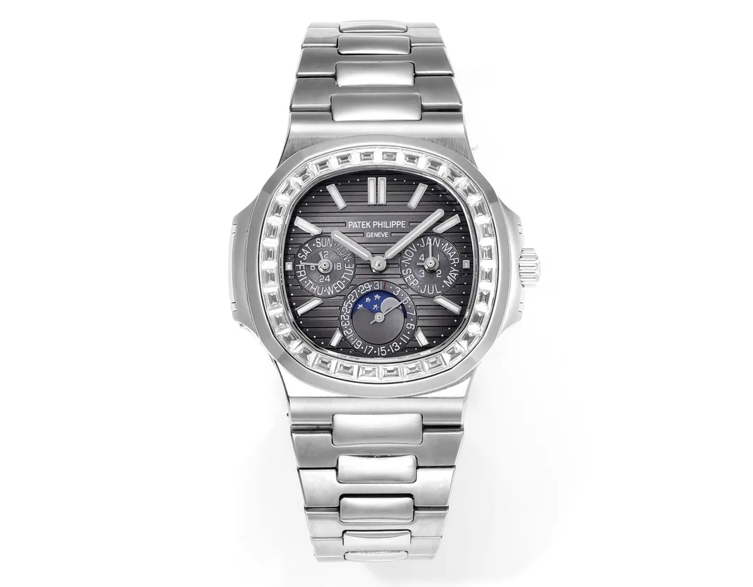 Patek Philippe Nautilus Grey Complication Watch