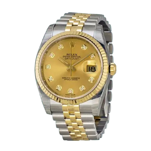 Rolex Datejust 116233-CDJ 36mm Men’s Silver-tone