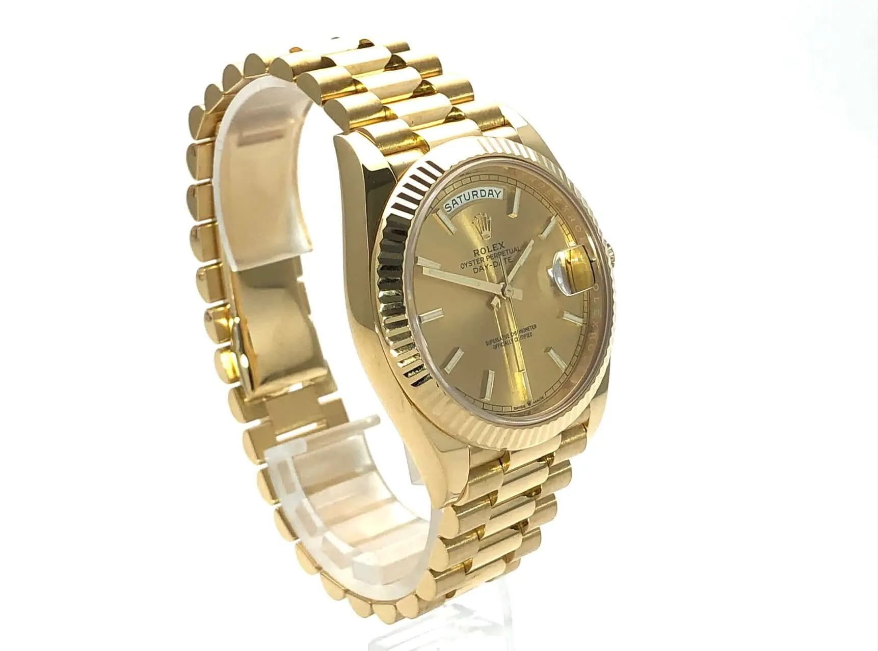 Rolex Day-Date II 40mm Champagne Dial 228238