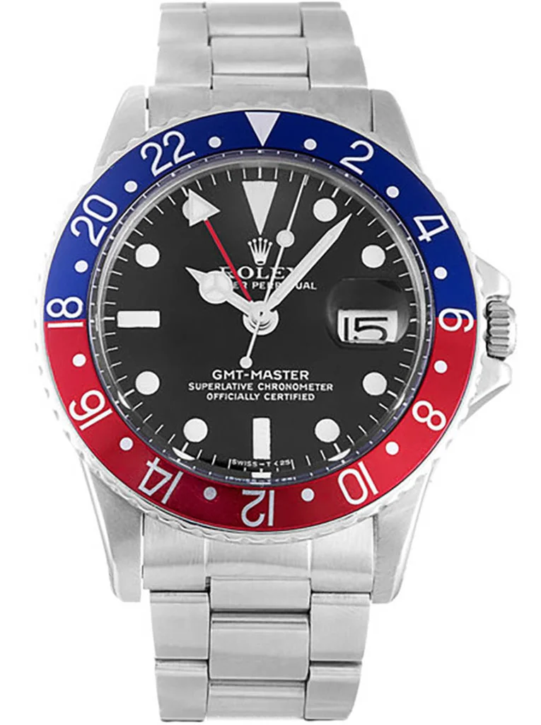 Rolex GMT-Master 40mm Black Dial 16710  Pepsi