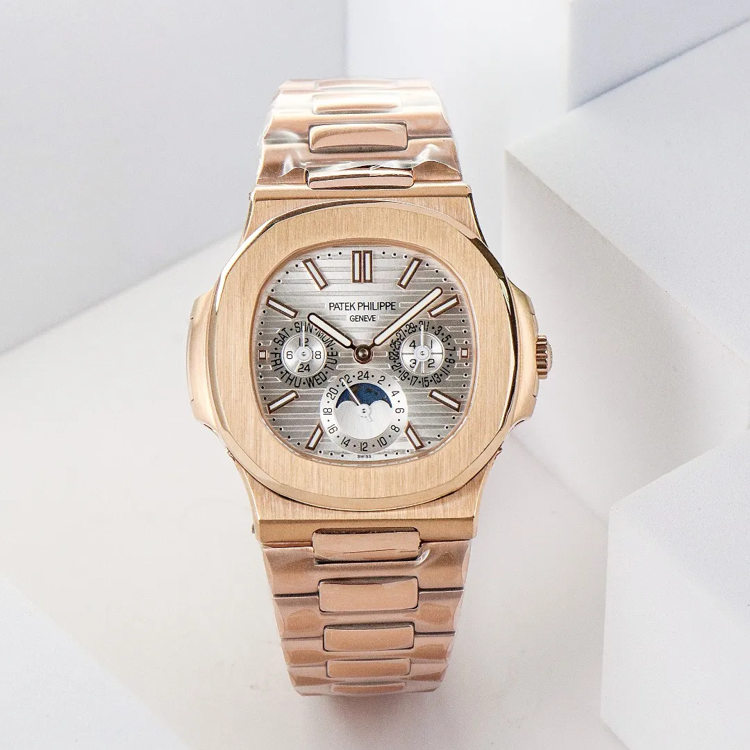 Patek Philippe Rose Gold Nautilus Watch