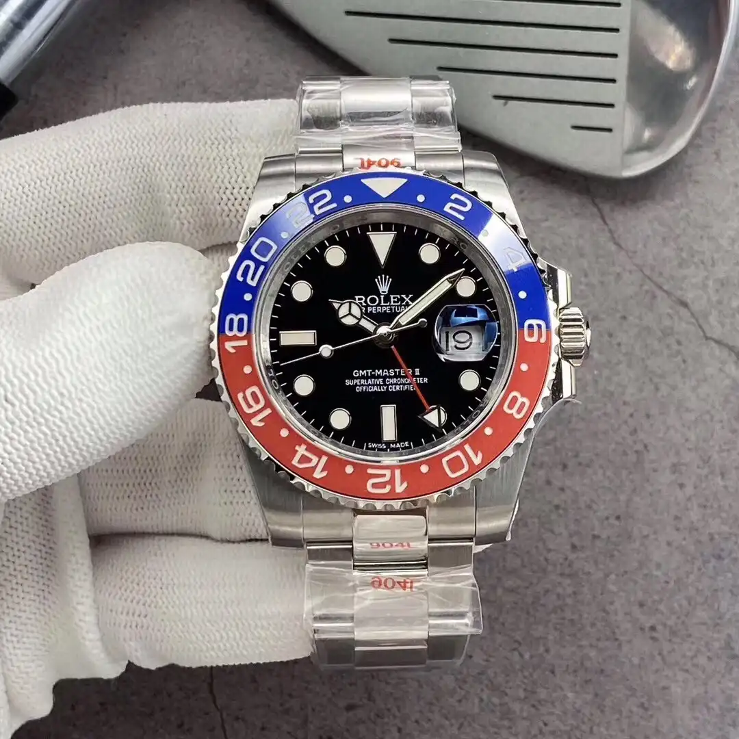 Rolex GMT-Master II 40mm 126710BLRO  Pepsi  Oyster