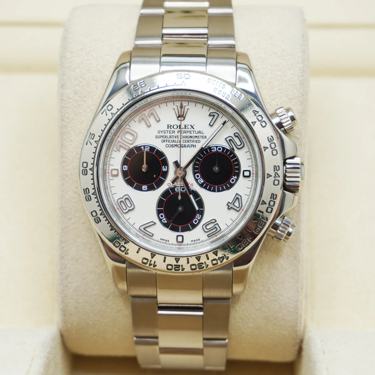 Superclone Rolex Daytona Panda Dial 116509 Arabic Numberals