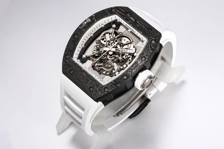 Richard Mille RM055 Black Carbon Fiber Watch