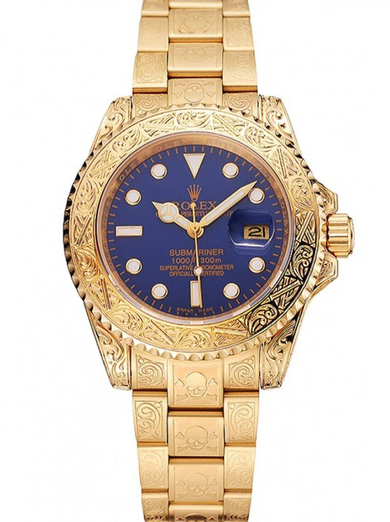 Superclone Rolex Submariner 41mm Blue Dial 1454089