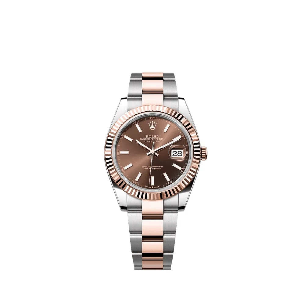 Superclone Rolex Datejust 41 mm Chocolate Dial 126331 Oyster