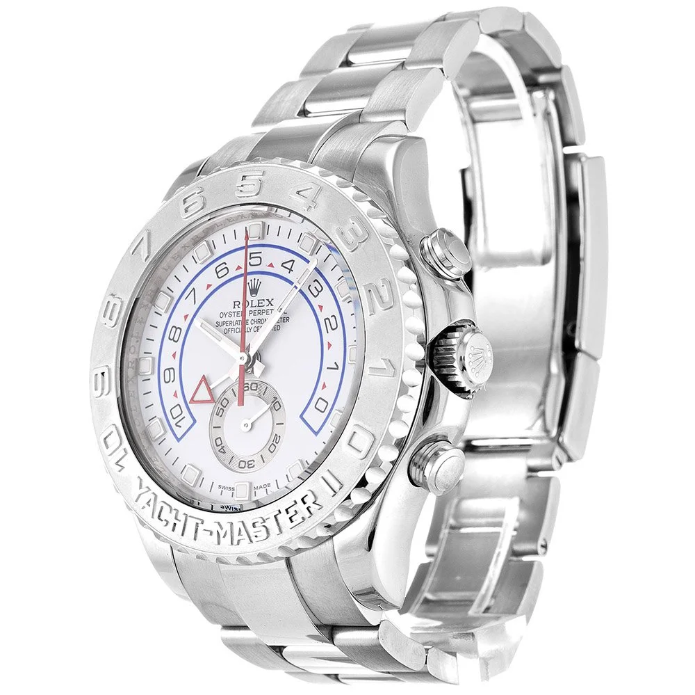 Rolex Yacht-Master 44mm White Dial 116689